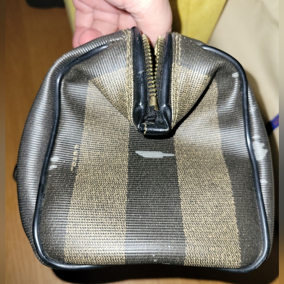 🖤💛FENDI Mini Vintage Penguin Striped Satchel - Picture 6 of 14